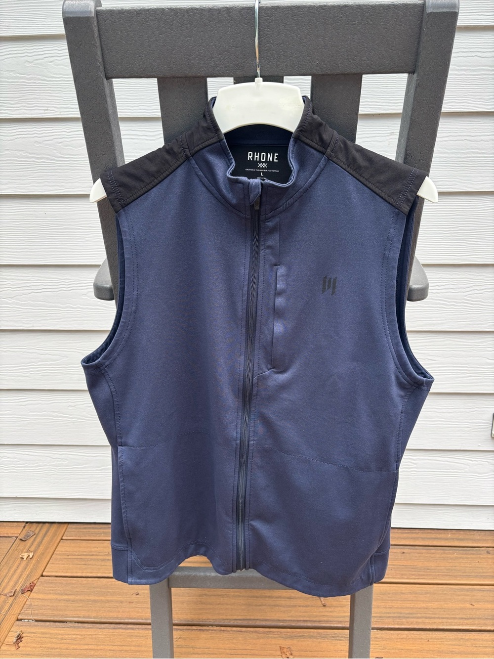 RHONE Men’s Navy and Black Performance Vest